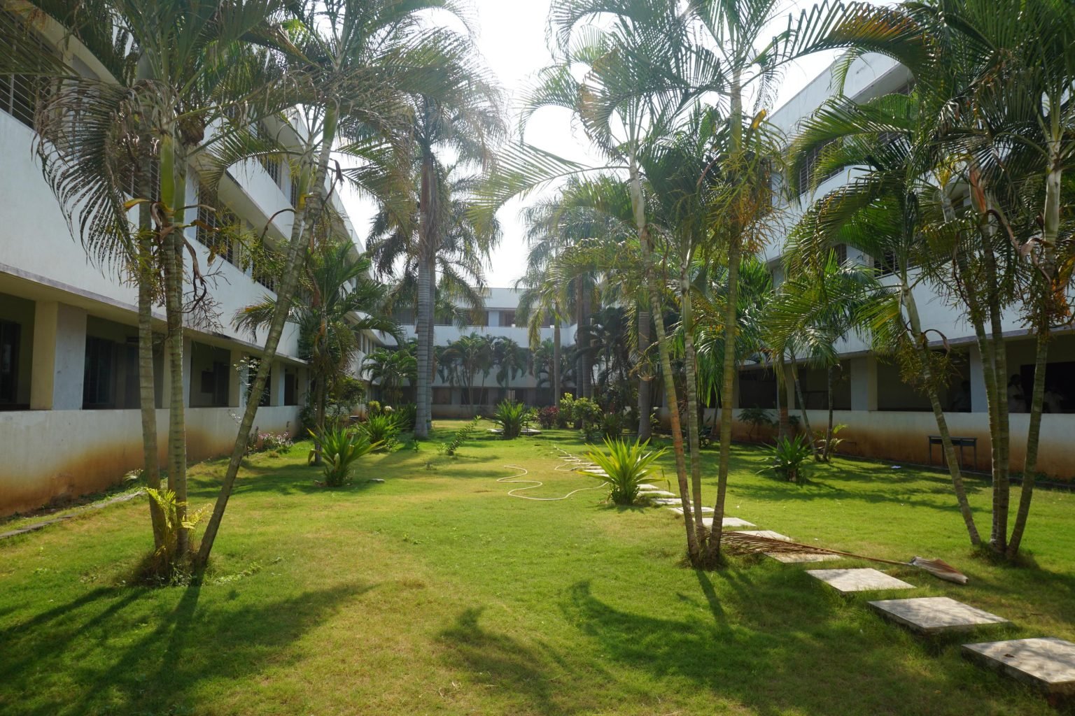 College courtyard